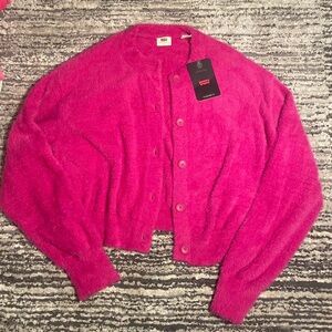 Levi's Vibrant Pink Women's Cardigan